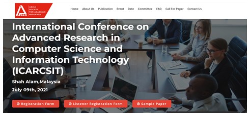 International Conference on Advanced Research in Computer Science and Information Technology (ICARCSIT)