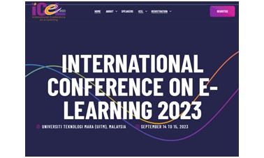 INTERNATIONAL CONFERENCE ON E-LEARNING 2023