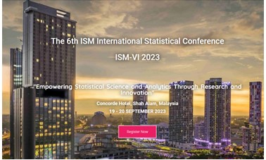 The 6th ISM International Statistical Conference  ISM-VI 2023