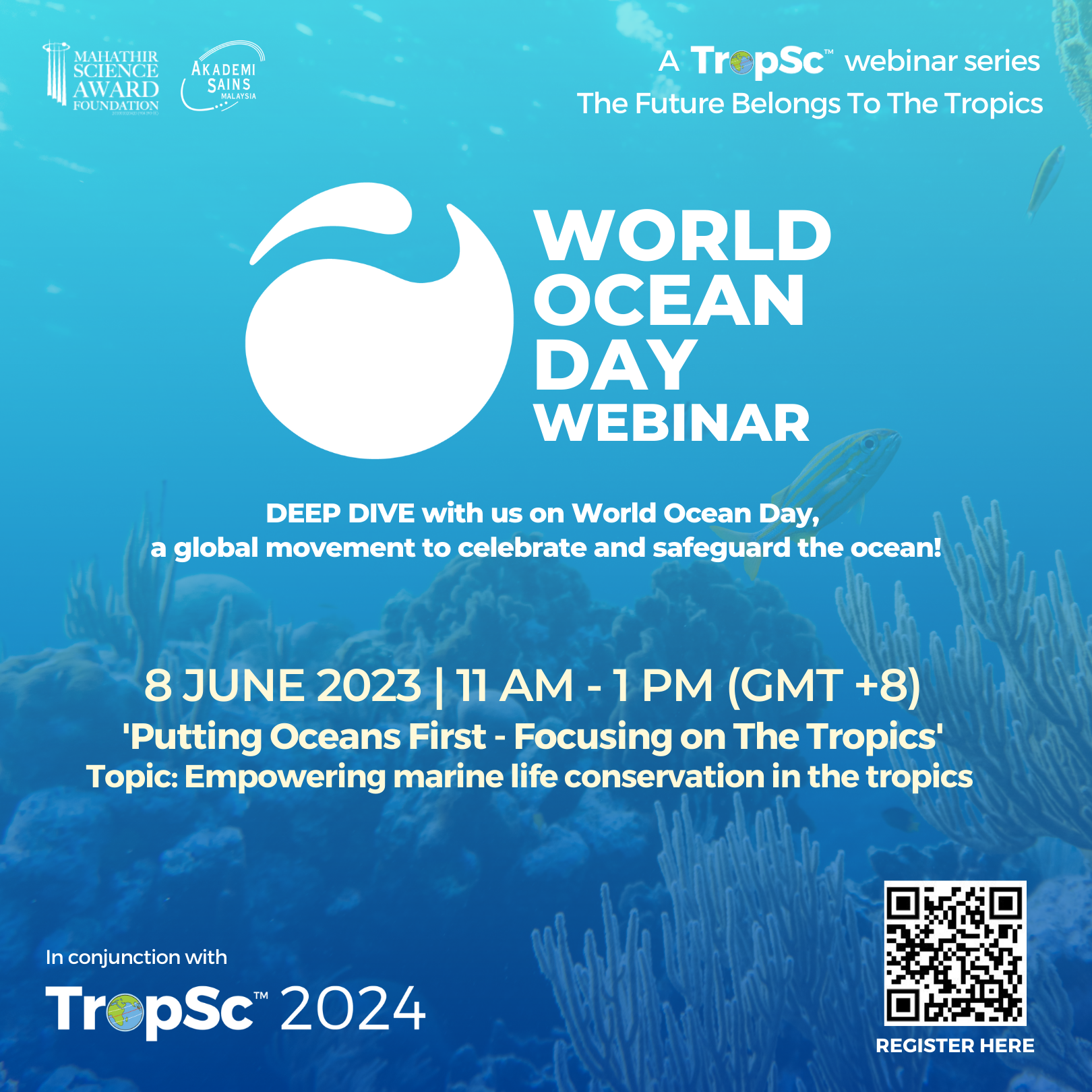 TROPSC2024 PRE-CONFERENCE WEBINAR ON WORLD OCEANS DAY