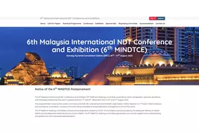 6th Malaysia International NDT Conference and Exhibition (6th MINDTCE)