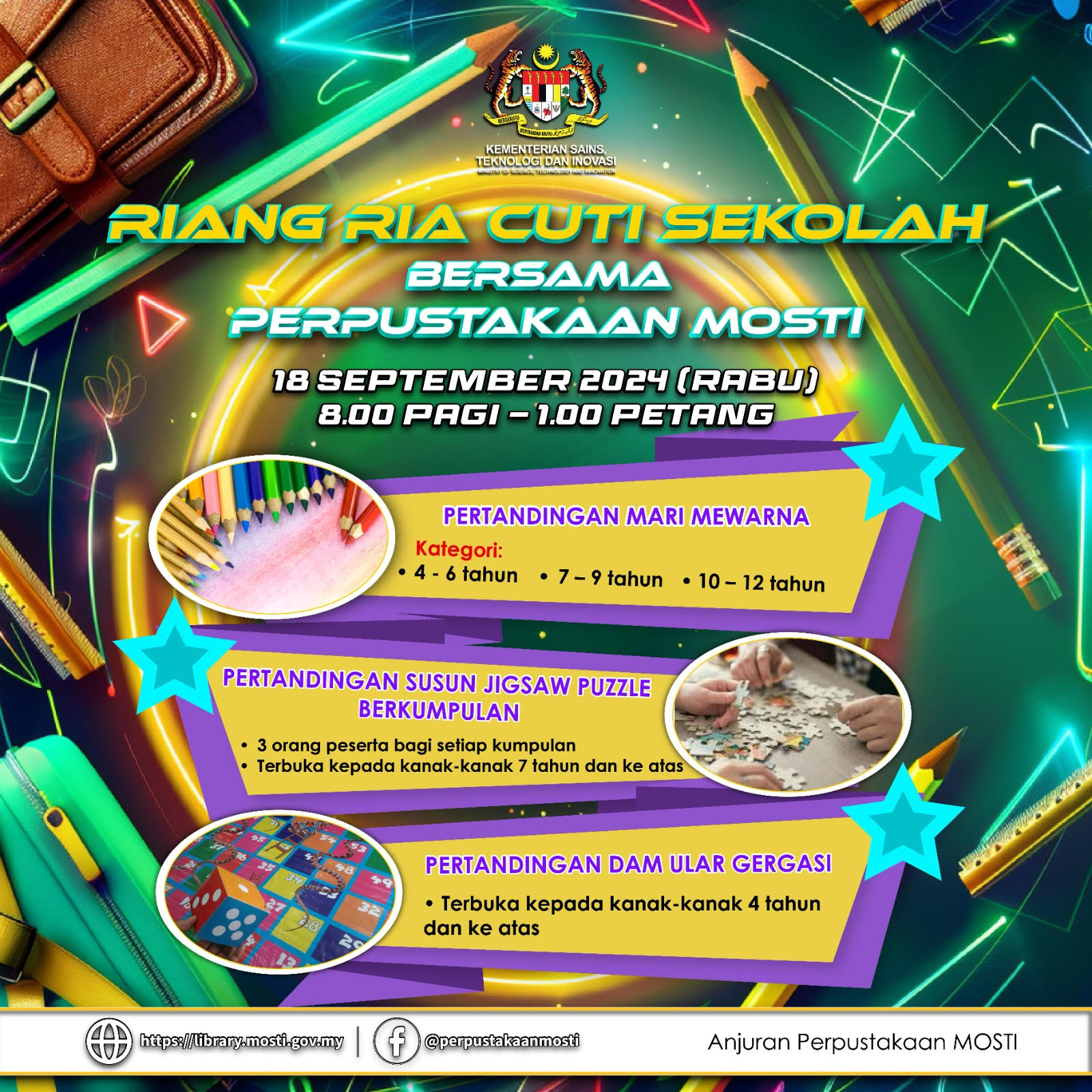 Riang Ria Cuti Sekolah Mosti