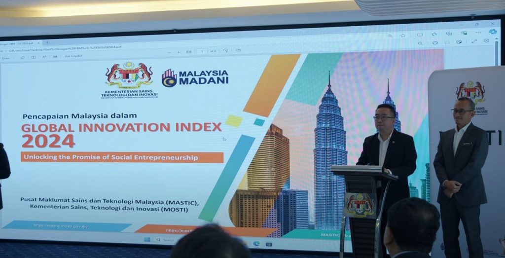 Sidang Media Ybm Mosti Berkaitan Global Innovation Index (gii) 2024